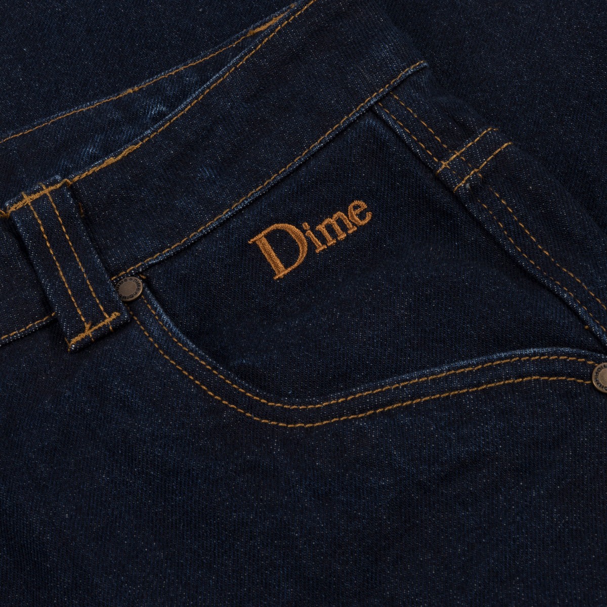 DIME RELAXED DENIM PANTS INDIGO