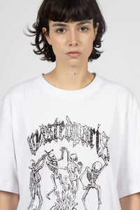 MACABRE T-SHIRT FADED WHITE