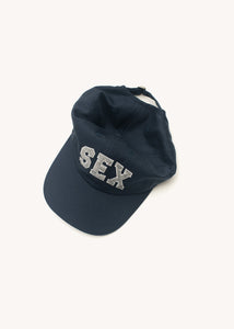 SEX WINS CAP BLUE