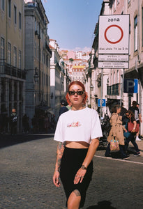 BLOSSOM CROP TOP WHITE