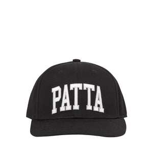 PATTA ARC LOGO SNAPBACK CAP BLACK