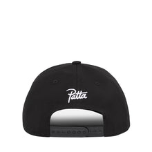 PATTA ARC LOGO SNAPBACK CAP BLACK