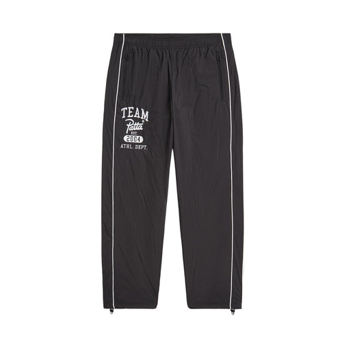 PATTA ATHLETIC NYLON TRACK PANTS BLACK