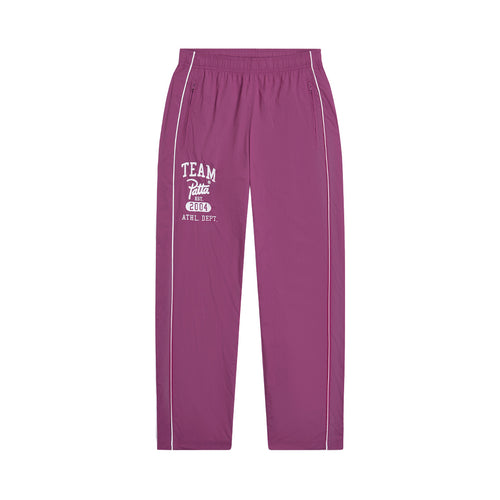 PATTA ATHLETIC NYLON TRACK PANTS BOYSENBERRY