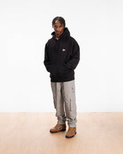 PATTA XEROX PEACE BOXY HOODED SWEATER BLACK