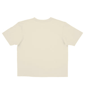 BLOSSOM BOXY TEE BEIGE