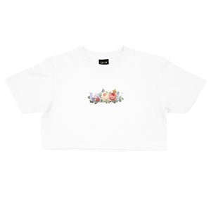 BLOSSOM CROP TOP WHITE