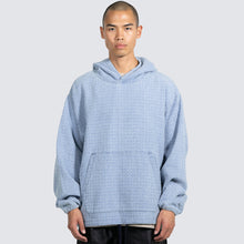 EXPAND PONCHO HOODIE BLUE