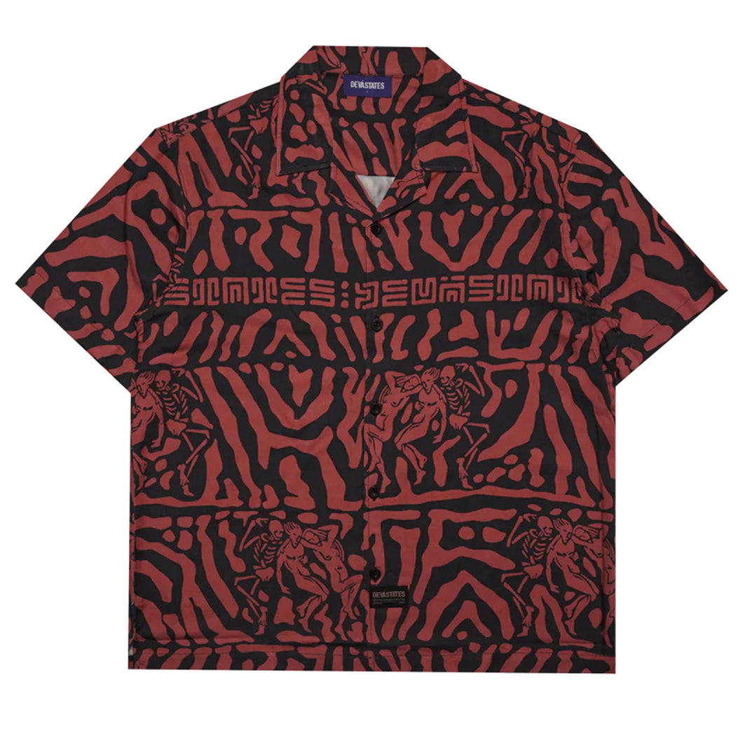 CARVE PRINTED SOUVENIR SHIRT RED