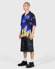 CERVEZA CAMP SHIRT BLUE
