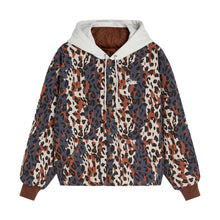 PATTA CITY LEOPARD REVERSIBLE BOMBER JACKET MULTI