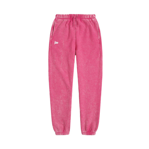 PATTA CLASSIC WASHED JOGGING PANTS FUCHSIA RED