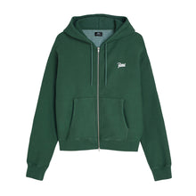 PATTA CLASSIC ZIP UP HOODED SWEATER BISTRO GREEN