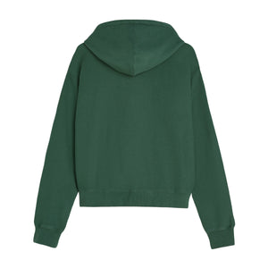 PATTA CLASSIC ZIP UP HOODED SWEATER BISTRO GREEN