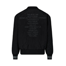 DAFT CLUB REVERSIBLE BOMBER BLACK