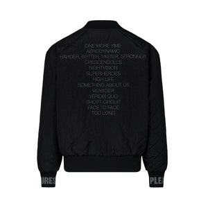 DAFT CLUB REVERSIBLE BOMBER BLACK