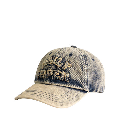 DIAS ARCH STACK DENIM CAP BROWN WASH