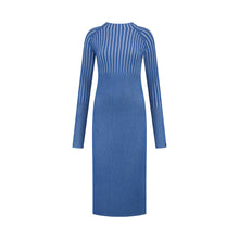 DIAS KNIT DRESS TRUE BLUE