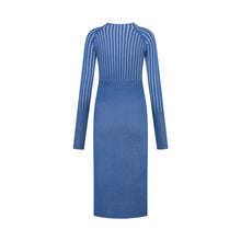 DIAS KNIT DRESS TRUE BLUE