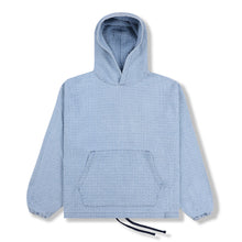 EXPAND PONCHO HOODIE BLUE