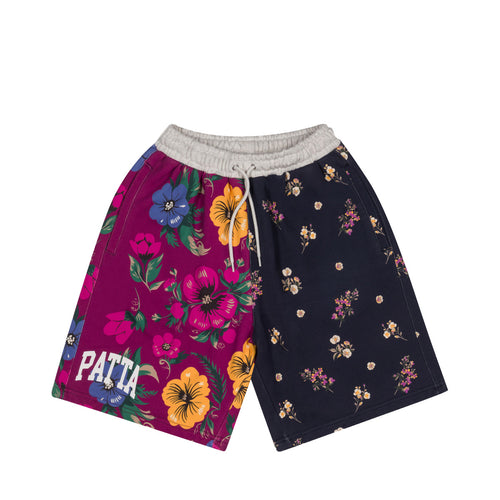 PATTA FLORAL PATCHWORK SHORTS MULTI