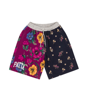 PATTA FLORAL PATCHWORK SHORTS MULTI