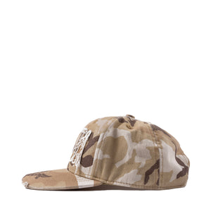 PATTA FRAYED WOODLAND CAMO SPORTS CAP SAND DOLLAR