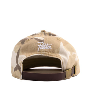 PATTA FRAYED WOODLAND CAMO SPORTS CAP SAND DOLLAR