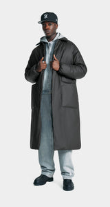 RANO PUFFER COAT JET BLACK