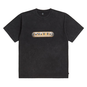 PATTA GILDED ACID WASHED T-SHIRT BLACK
