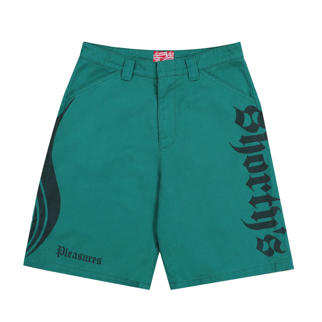 GUTIERREZ WORK SHORTS GREEN