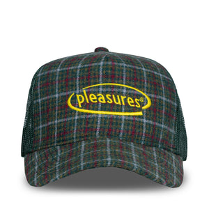 HAPPIER PLAID TRUCKER GREEN