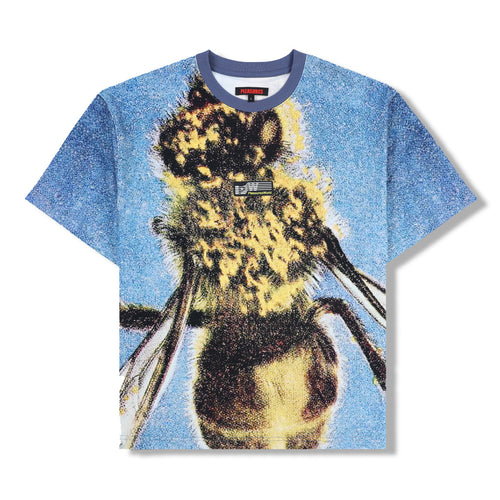 HONEYBEE HEAVYWEIGHT T-SHIRT BLUE