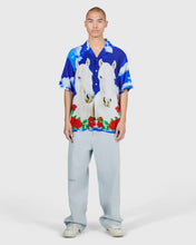 WHITE HORSE CAMP SHIRT BLUE