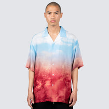 HEAVEN AND HELL BUTTON DOWN SHIRT SKY BLUE