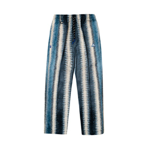 IKAT PRINTED EASY PANTS BLUE