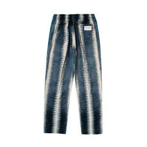 IKAT PRINTED EASY PANTS BLUE