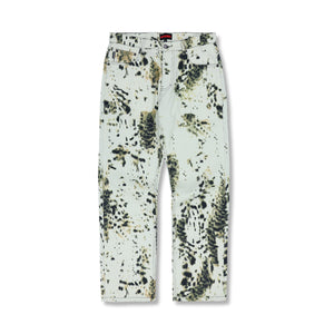 INK STRAIGHT LEG PANTS ECRU