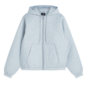 PATTA INSULATED QUILTED HOODED JACKET GRAY DAWN