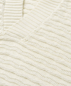 JABIR KNIT SS POLO FROST WHITE