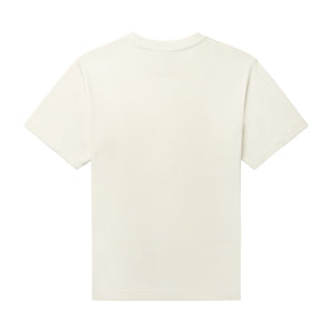 KNIT SS T-SHIRT PRISTINE WHITE