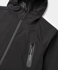 KUNLE RAIN JACKET BLACK