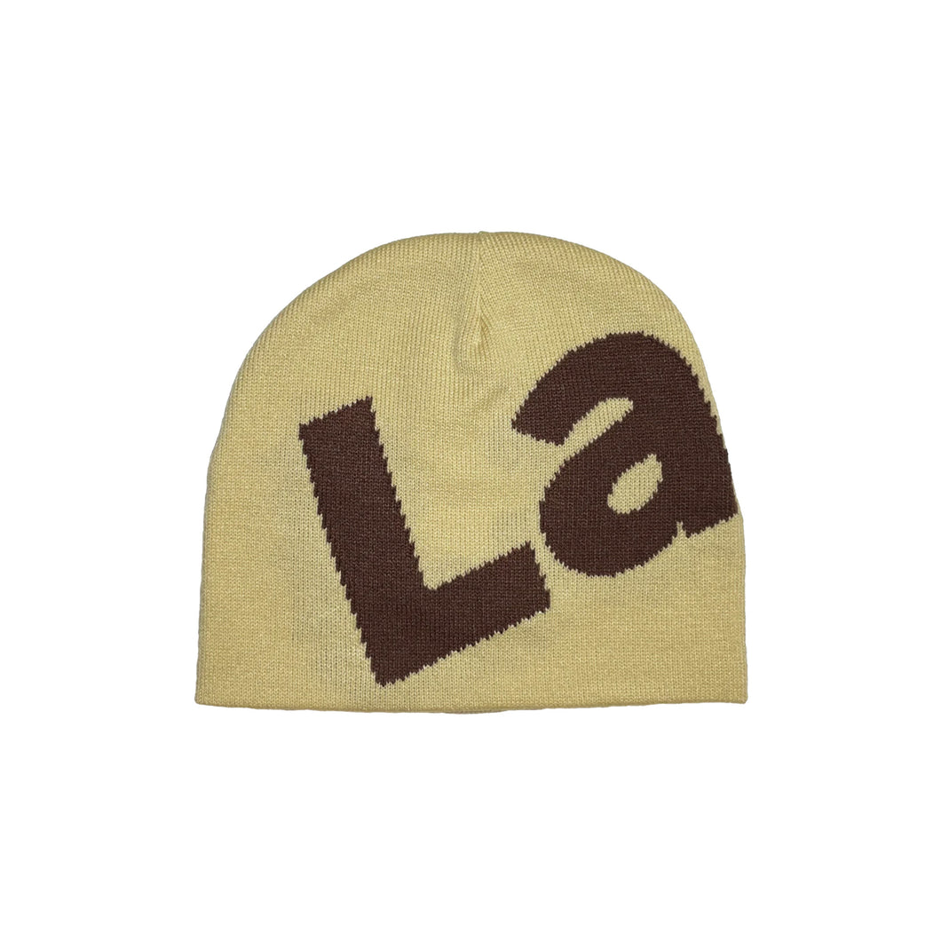 CLASSIC LOGO SKULLY BEANIE CREAM