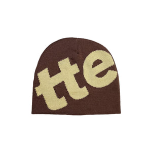 CLASSIC LOGO SKULLY BEANIE MOCHA