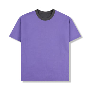 LEGAL REVERSIBLE HEAVYWEIGHT SHIRT CHARCOAL PURPLE