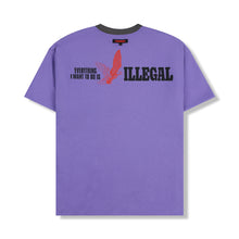 LEGAL REVERSIBLE HEAVYWEIGHT SHIRT CHARCOAL PURPLE