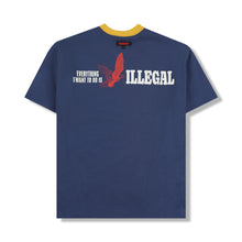 LEGAL REVERSIBLE HEAVYWEIGHT SHIRT YELLOW NAVY