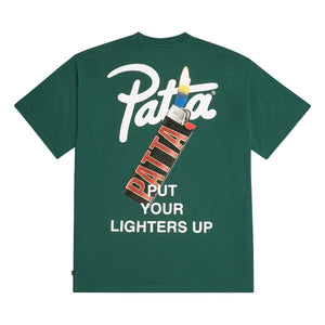 PATTA LIGHTERS T-SHIRT BISTRO GREEN