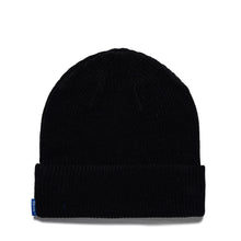 LOOSE GAUGE KNIT BEANIE BLACK