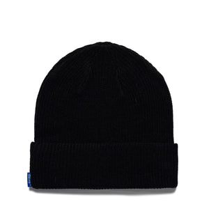 LOOSE GAUGE KNIT BEANIE BLACK